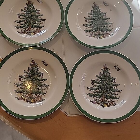 Vintage Spode 6.5" bread/dessert plates set of 6 - Picture 4 of 5